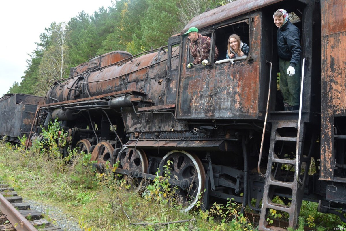 Кладбище Паровозов Кунгур