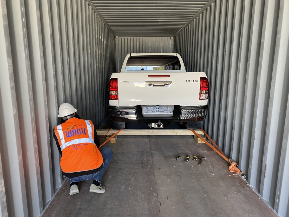 Контейнер для перевозки автомобилей