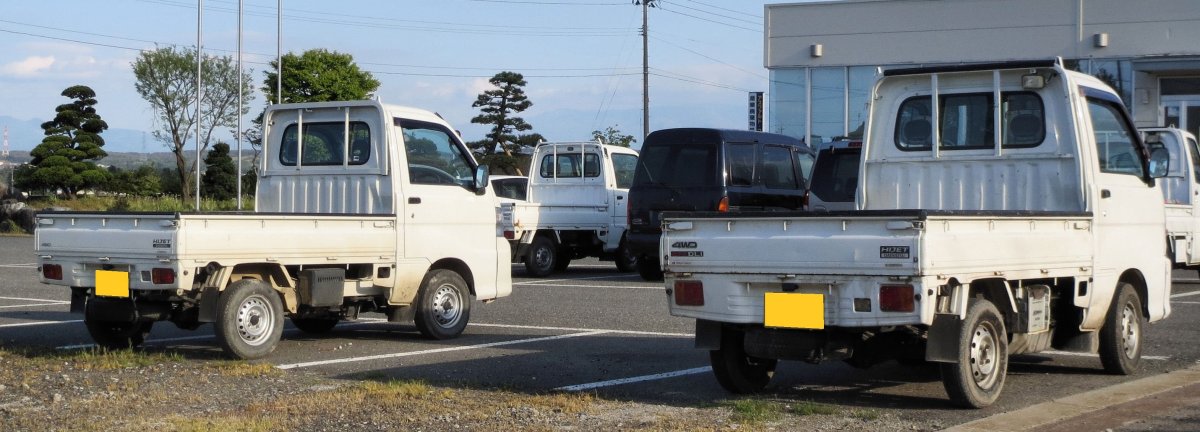 Daihatsu Hijet uk-spec '1997–2002 салон автомобиля