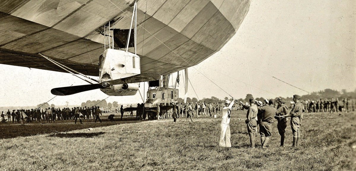 Трансатлантический перелет на дирижабле