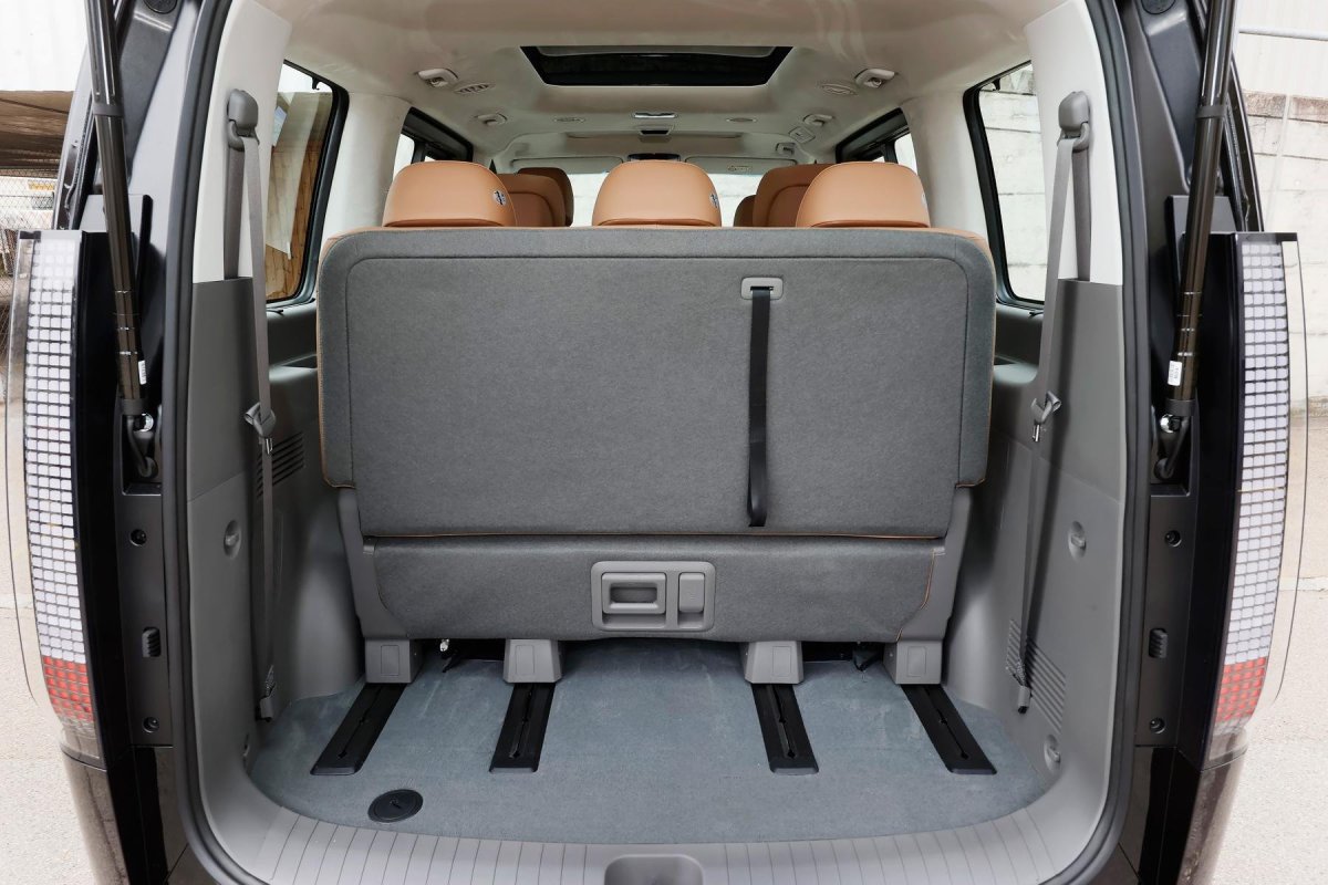 Hyundai Staria багажник