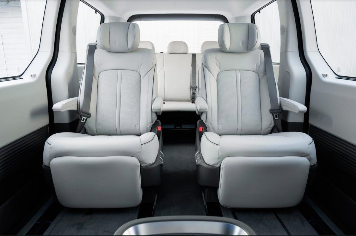 Staria Hyundai минивэн 2021 салон