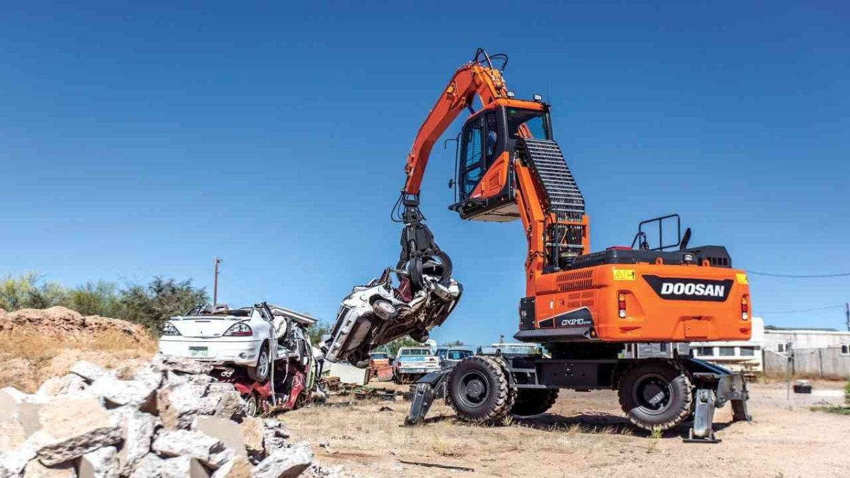 Doosan dx210w MH