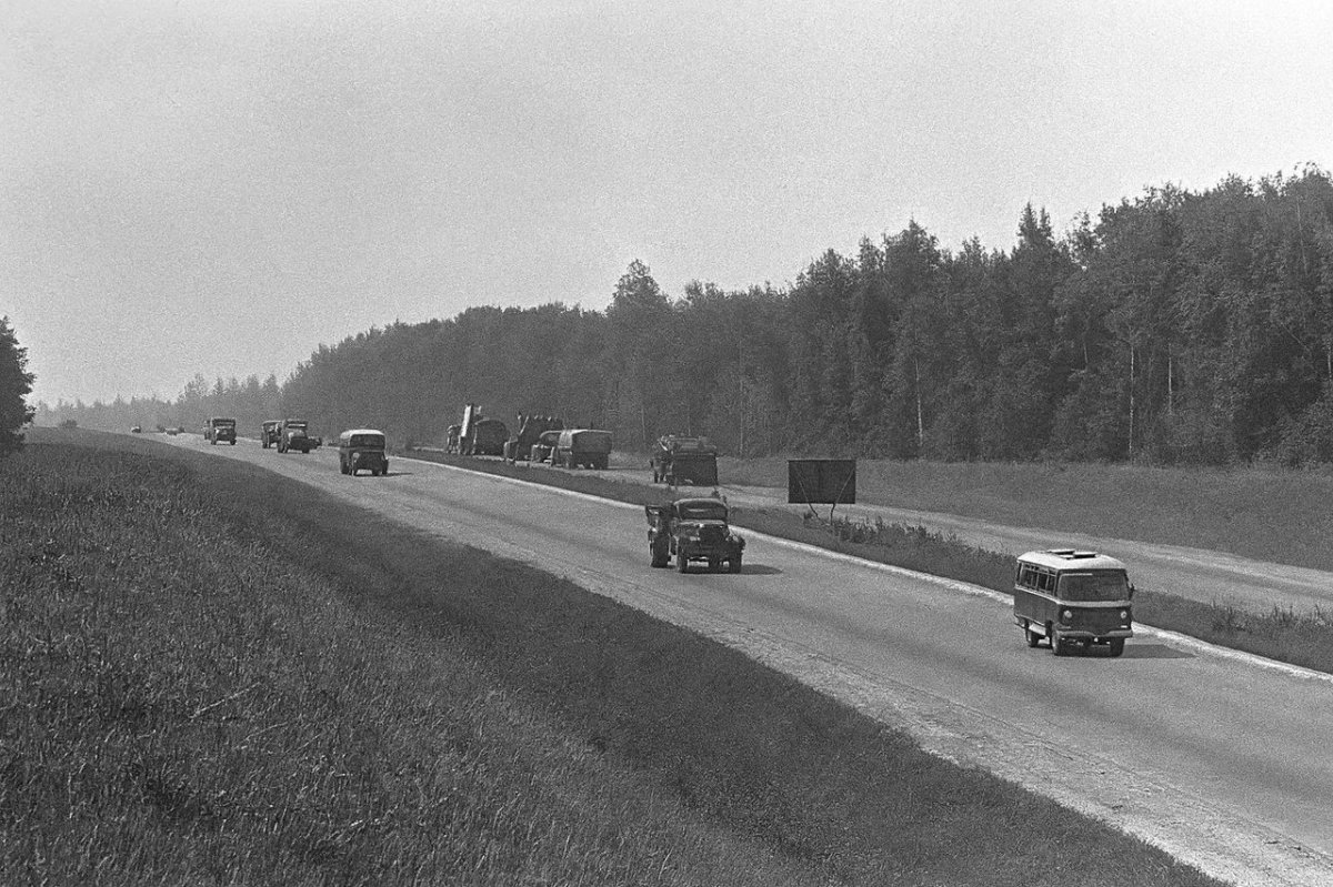 МКАД 1962 год