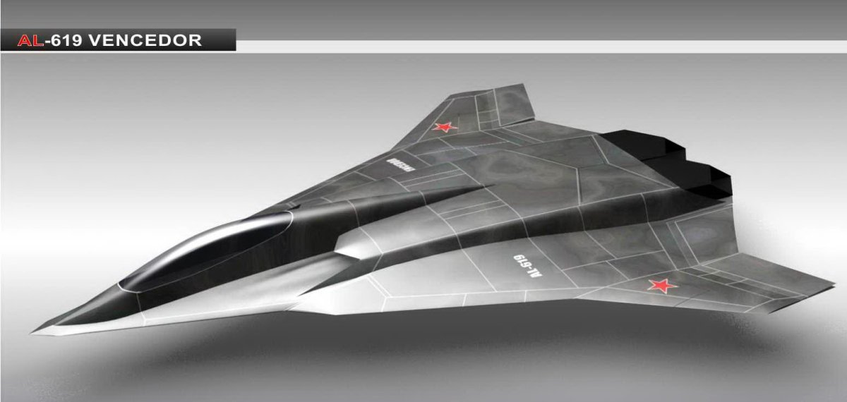 Стелс бомбардировщик концепт