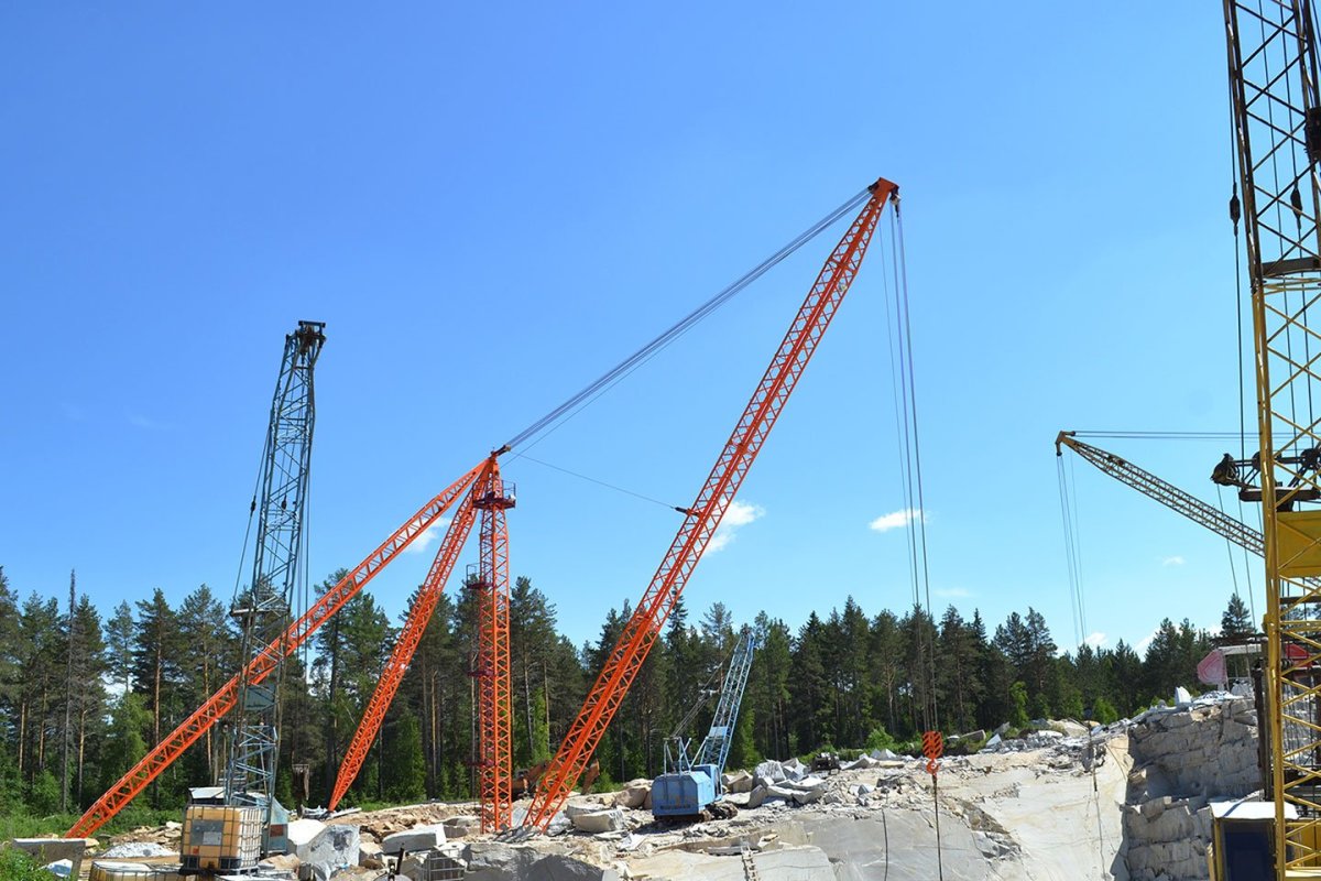 Кран Деррик 100 тн