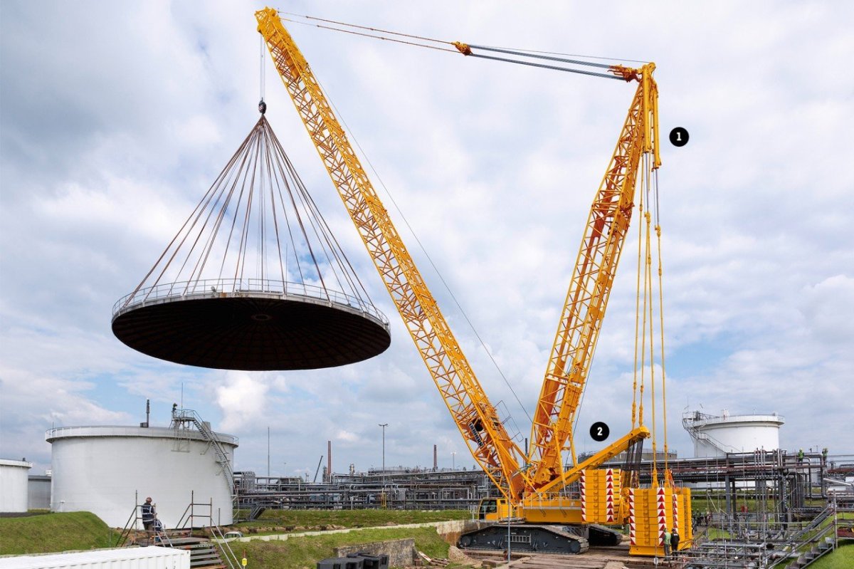 Гусеничный кран Liebherr LR 1500