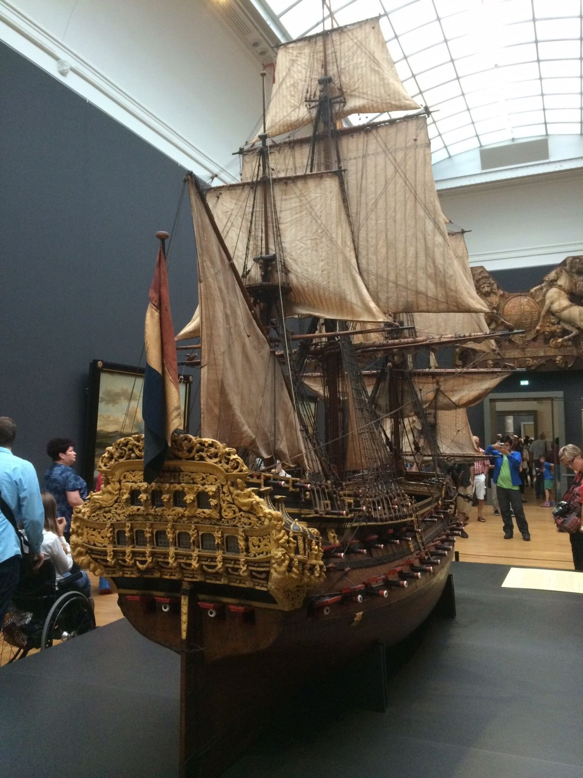 Принц Виллем корабль модель