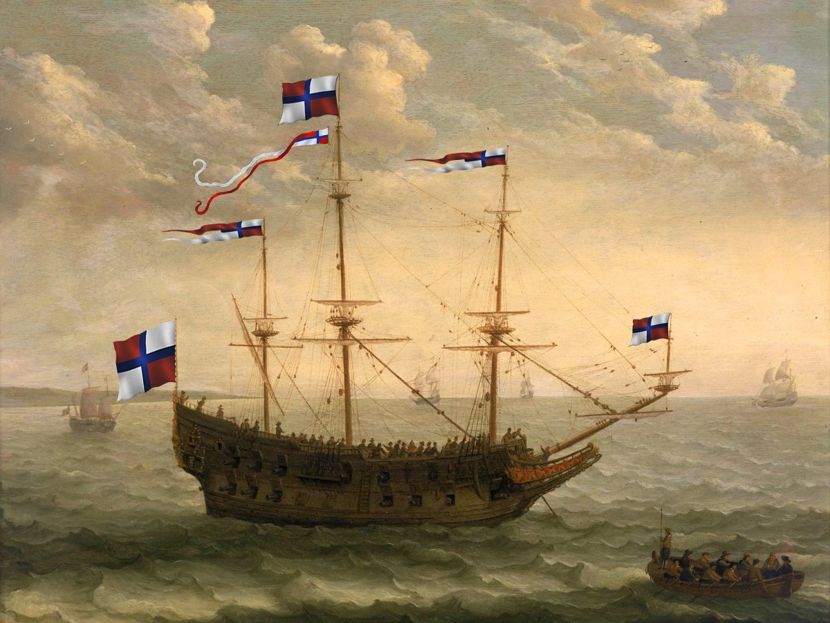 Голландский Галеон 17 века