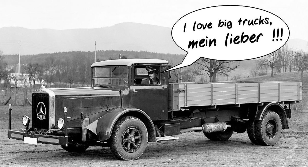 Грузовик Mercedes-Benz l 6500