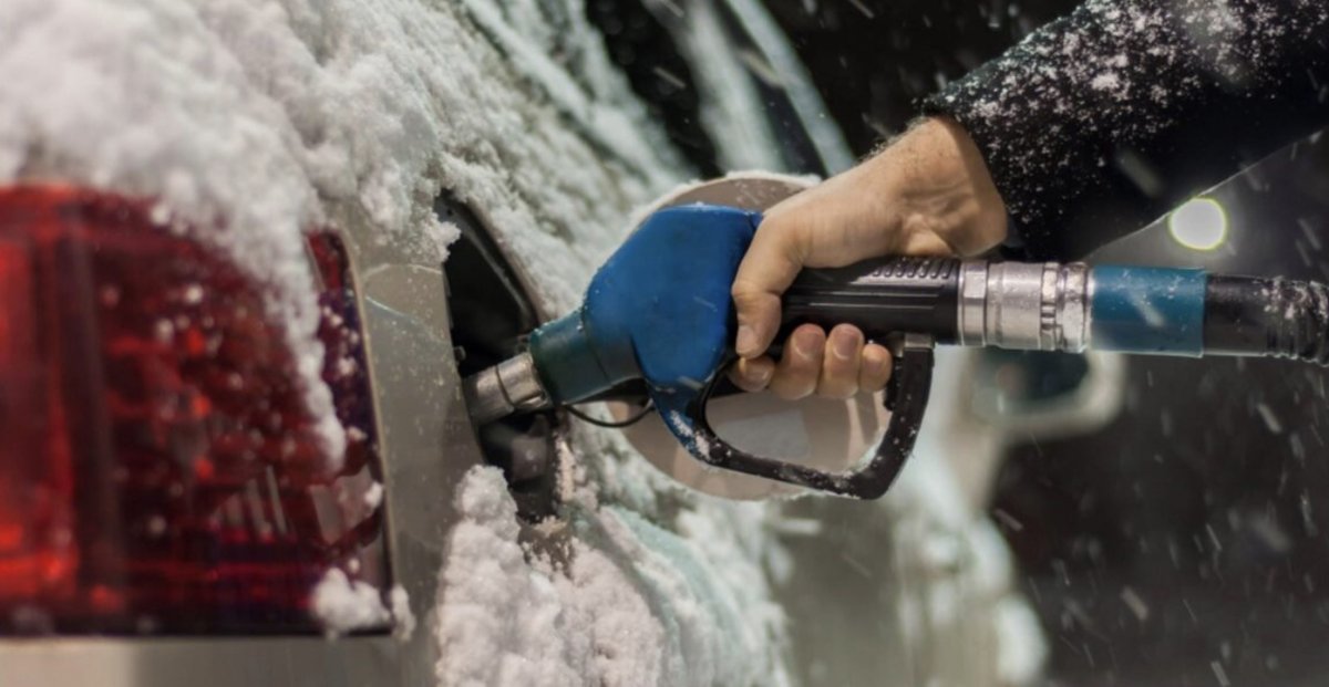 Зимнее дизтопливо