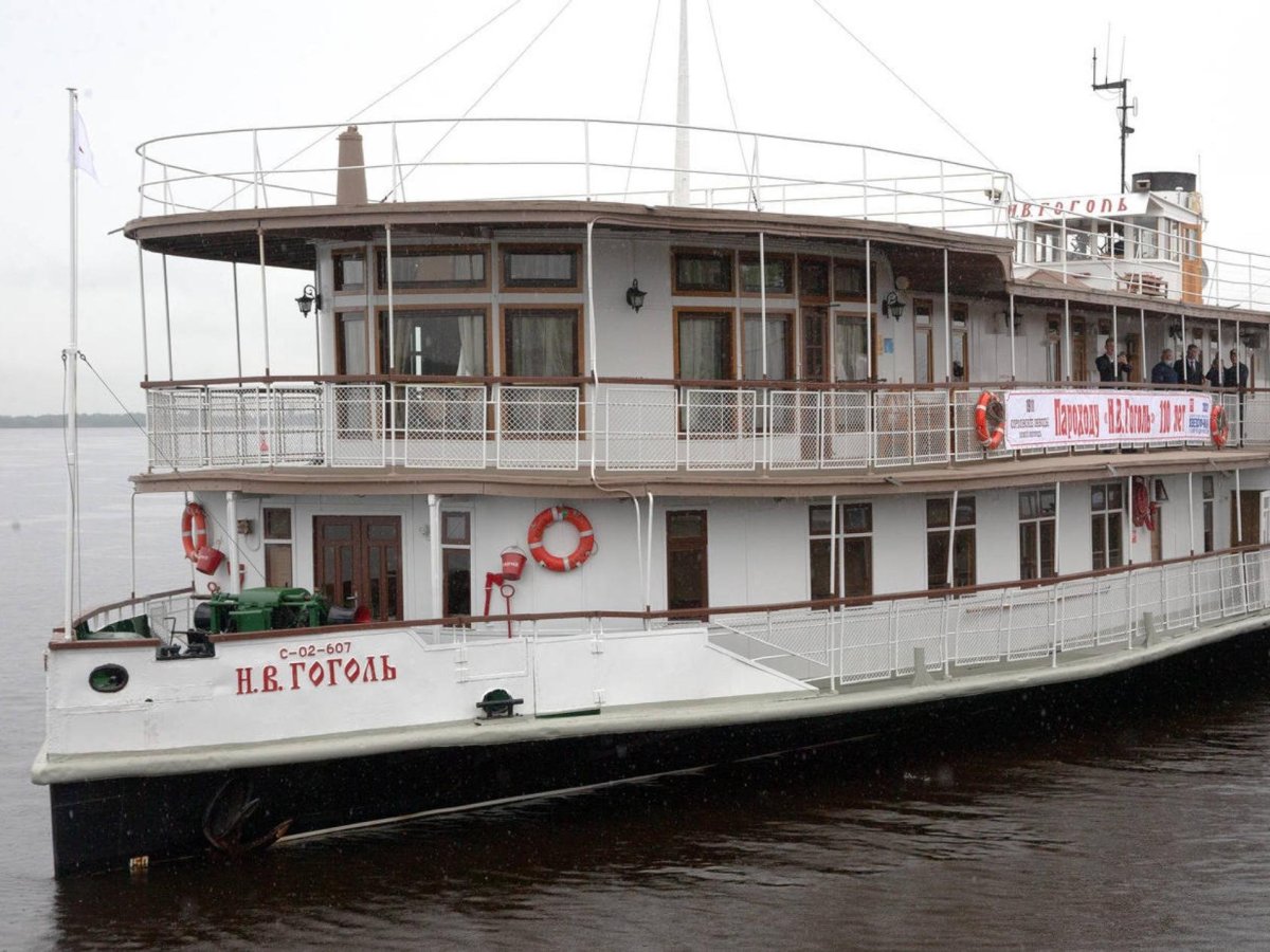 Пароход-Колесник н.в Гоголь