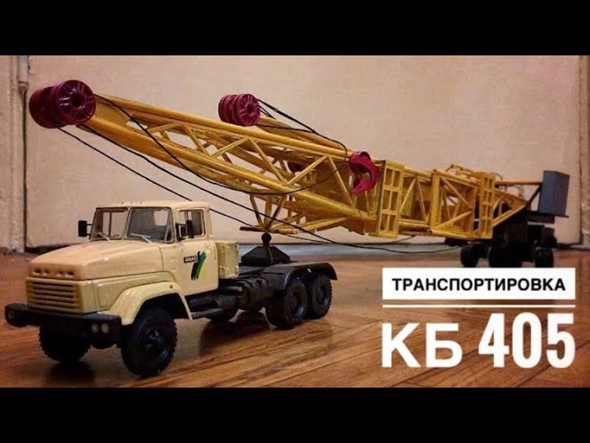 Модель башенного крана