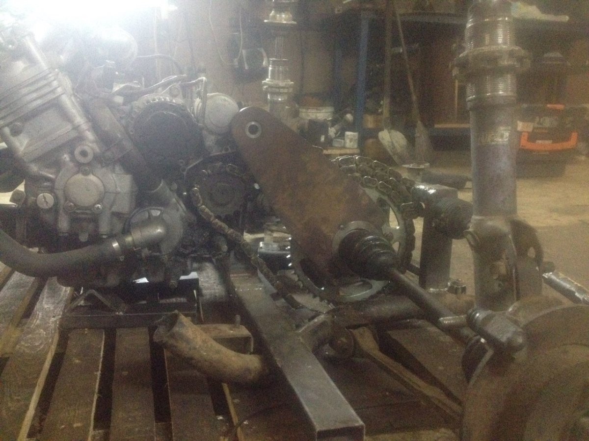 Ока с двигателем от Ямахи