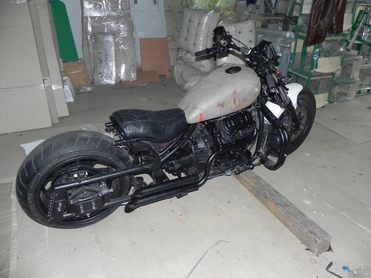 Мотоцикл с двигателем ЗАЗ 968