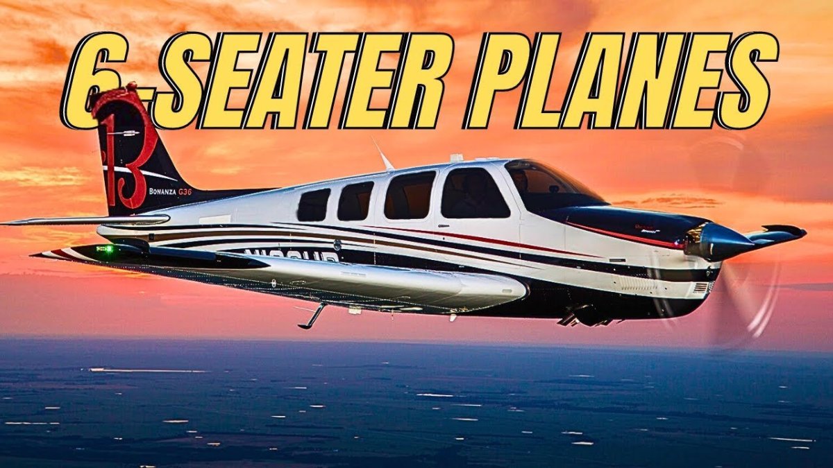 Самолет Бичкрафт Бонанза