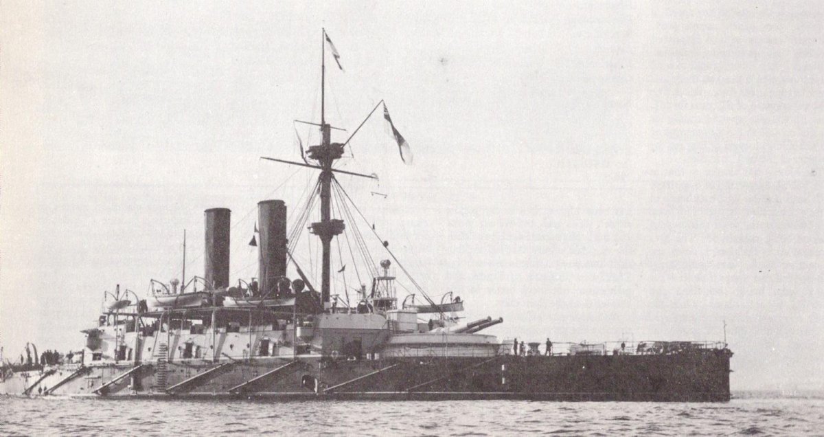 HMS Collingwood 1882