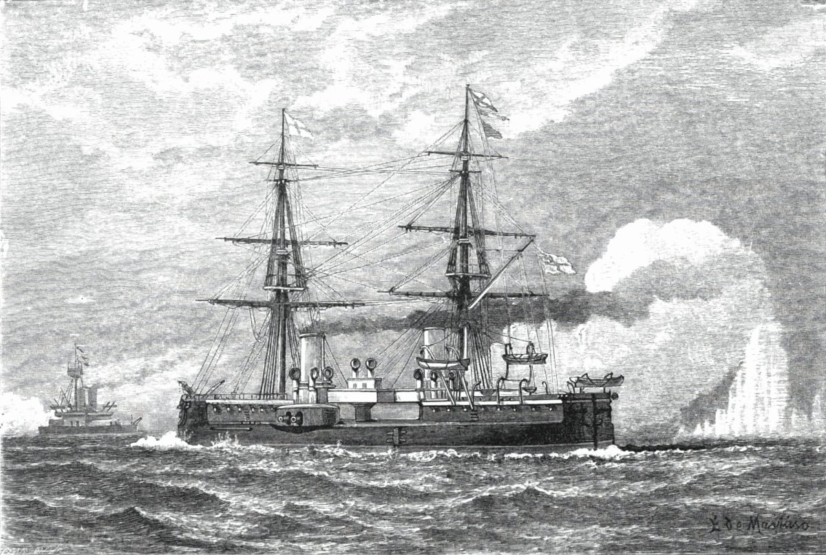 HMS inflexible 1876 Plans