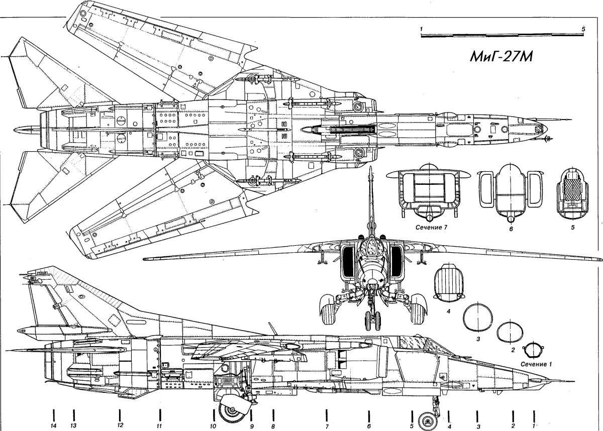 Шасси Су 27 чертеж