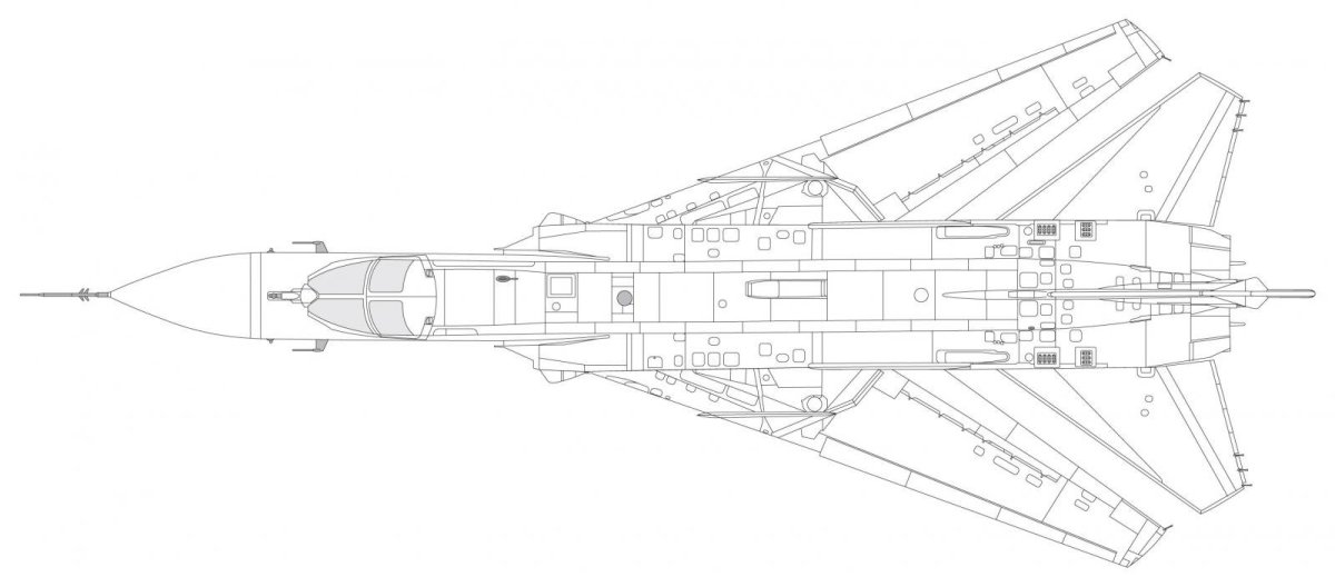 Шасси самолета миг 27 чертежи