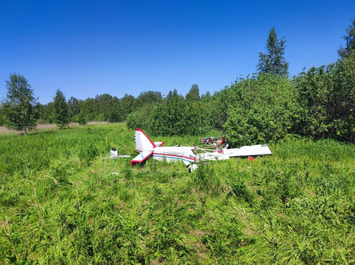 Легкомоторный одноместный самолет