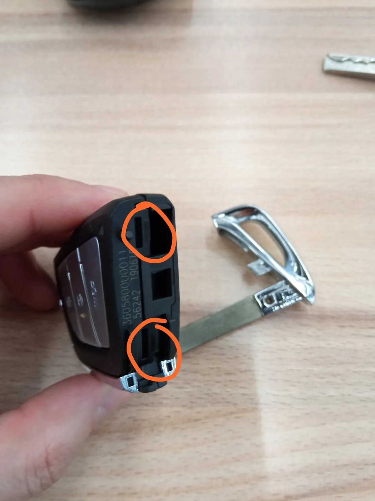 Ключ зажигания JAC