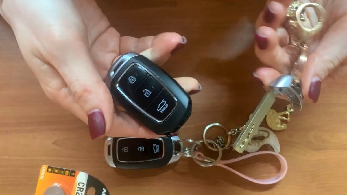 Батарейка для ключа Хендай Солярис