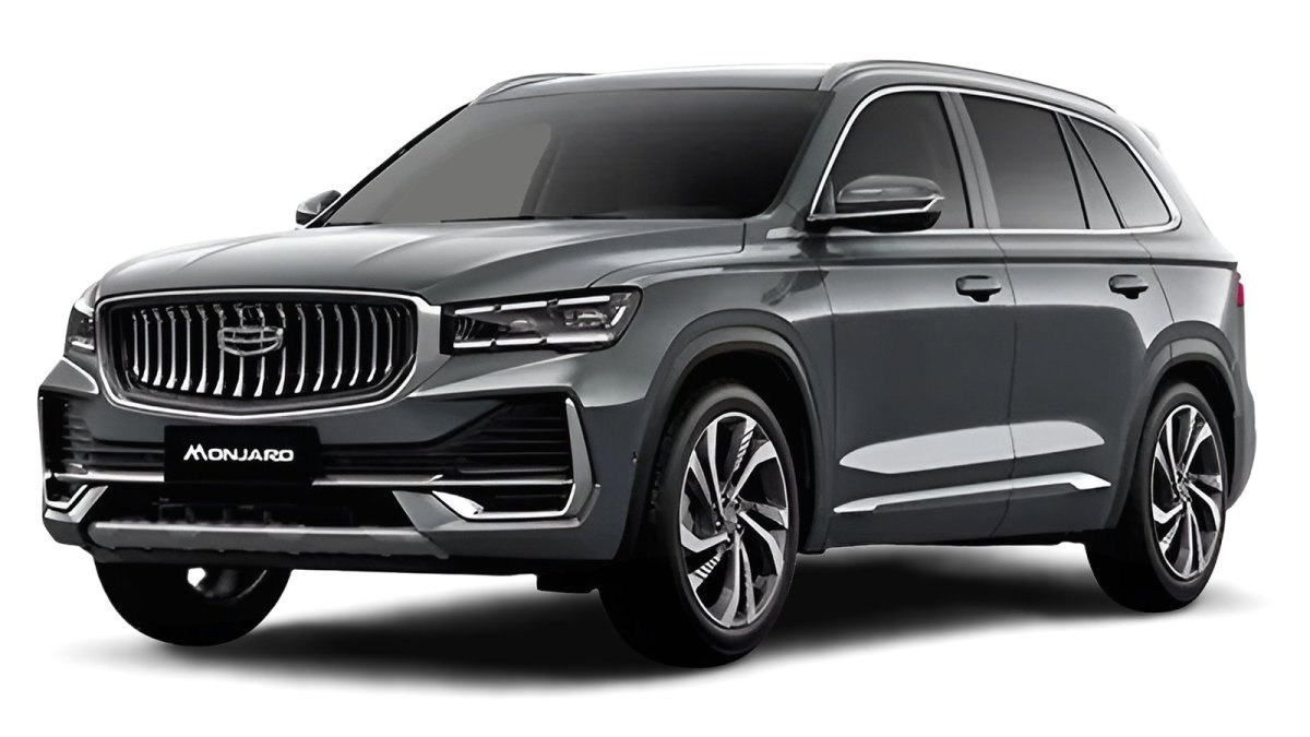 Синий Geely Monjaro 2.0 at (238 л.с.) 4wd