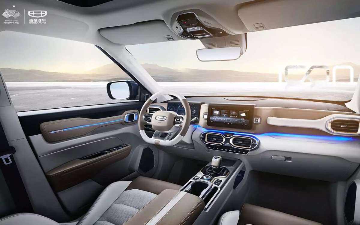 Джили Айкон 2020 салон