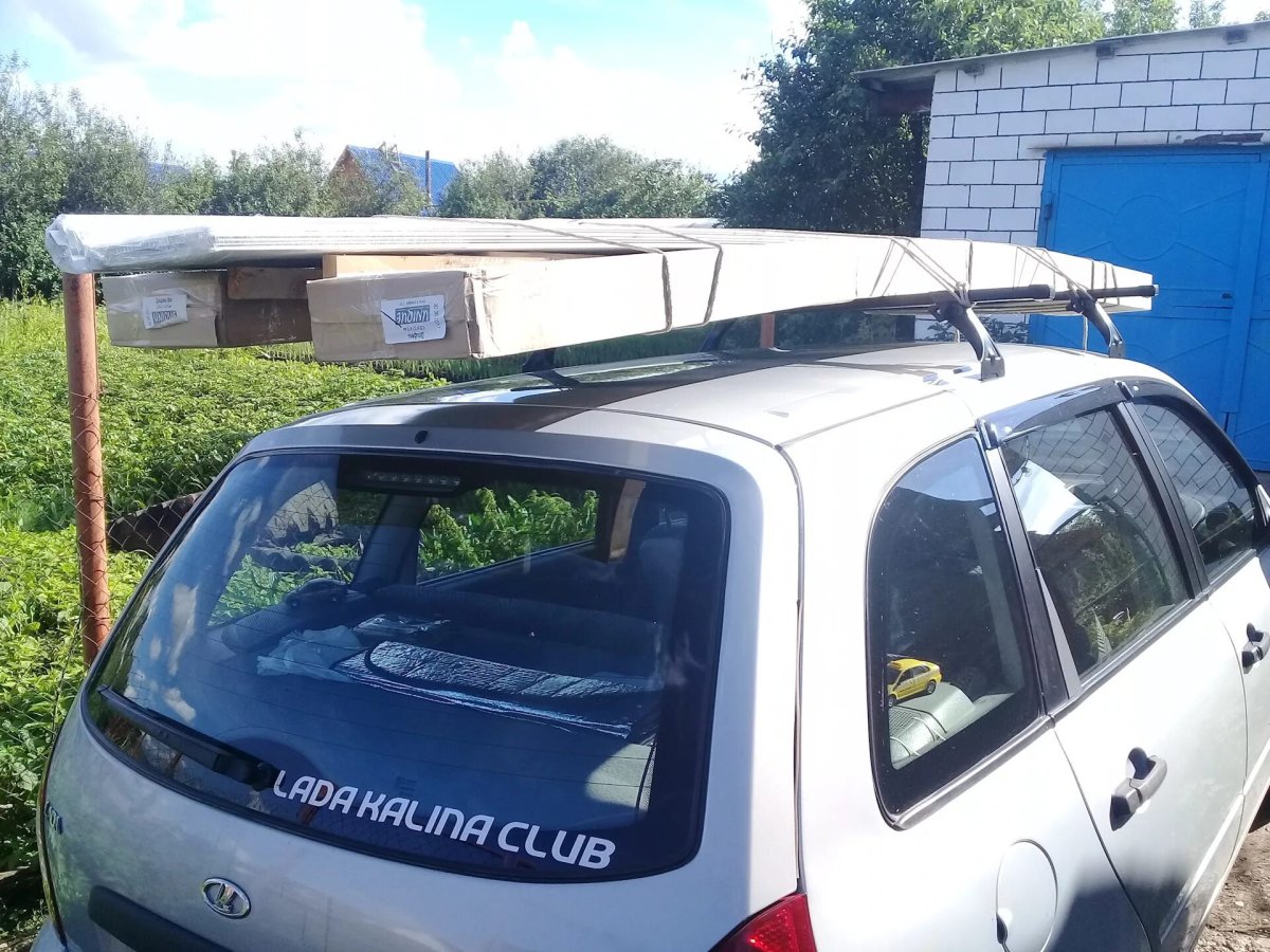 Багажник на крышу Калина 1 универсал