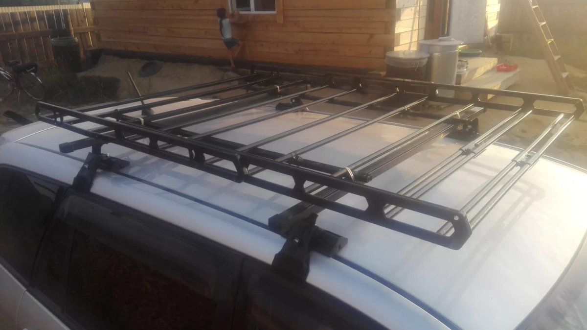 Крепление для багажник для патриота без релинговые