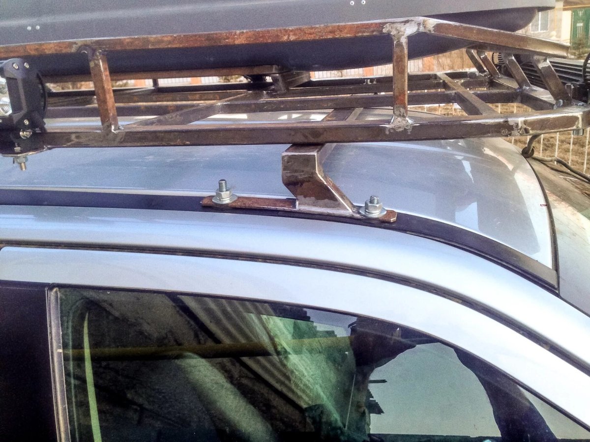 Экспедиционный багажник на Freelander 2