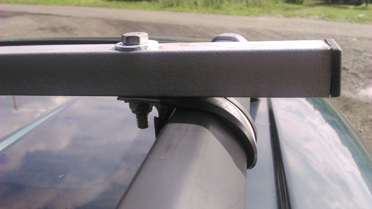 Багажник на рейлинги Дельта Duster d-011-217