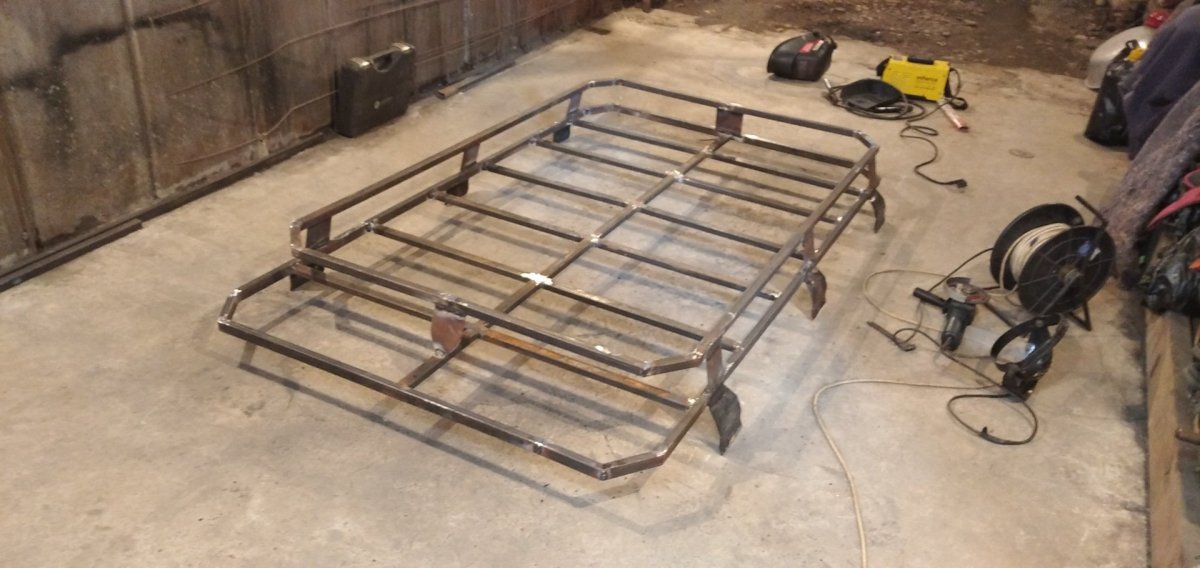 Экспедиционный багажник Nissan Patrol y61 своими руками