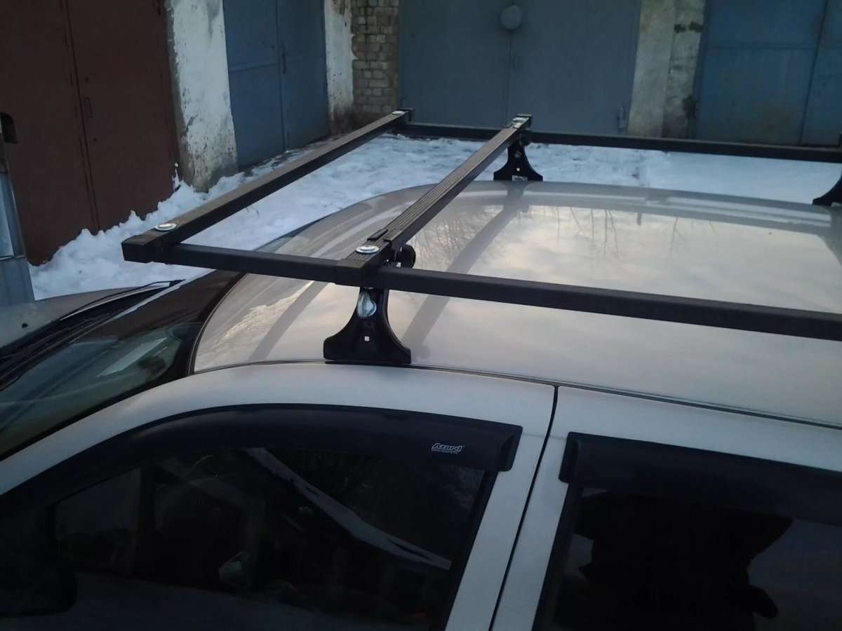 Багажник на крышу Лада Калина универсал 1