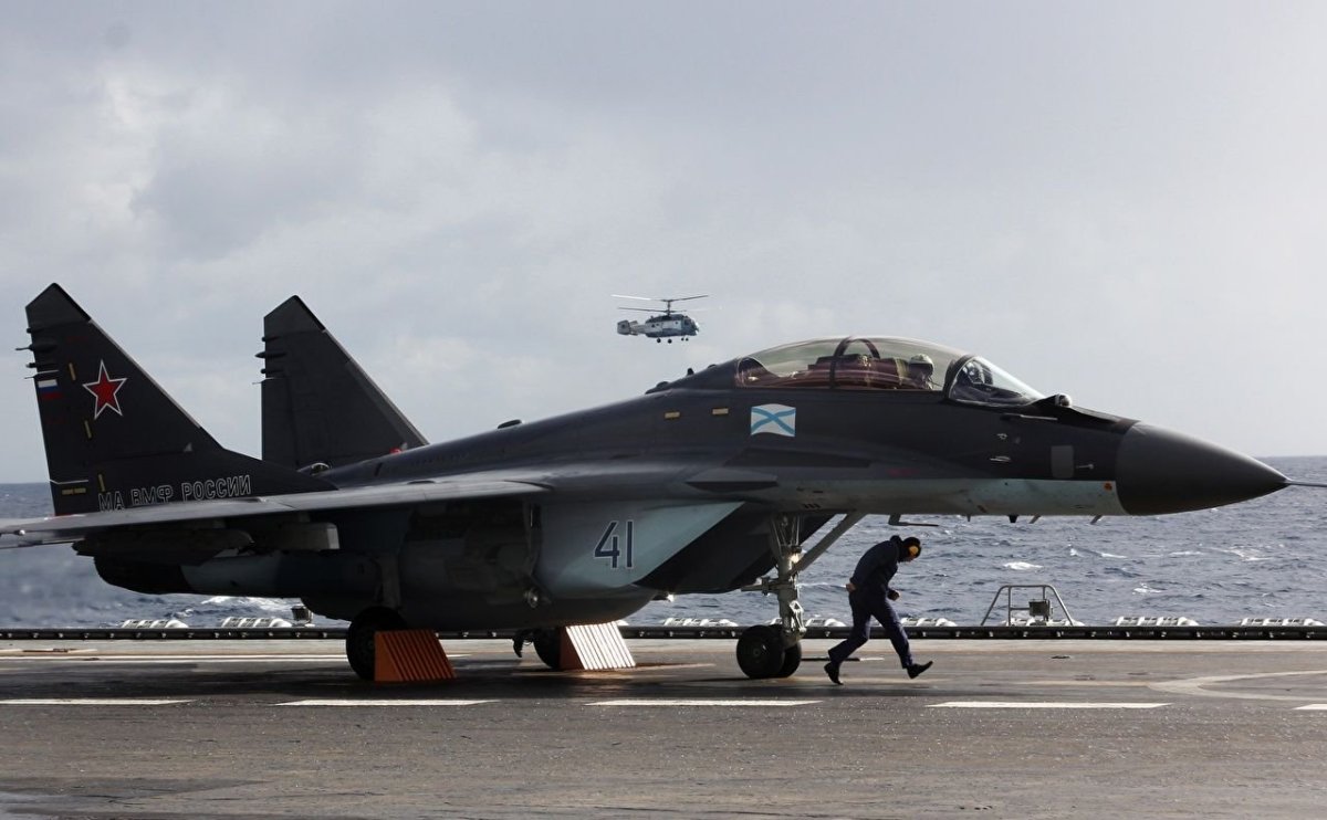 Корабельный истребитель миг-29к