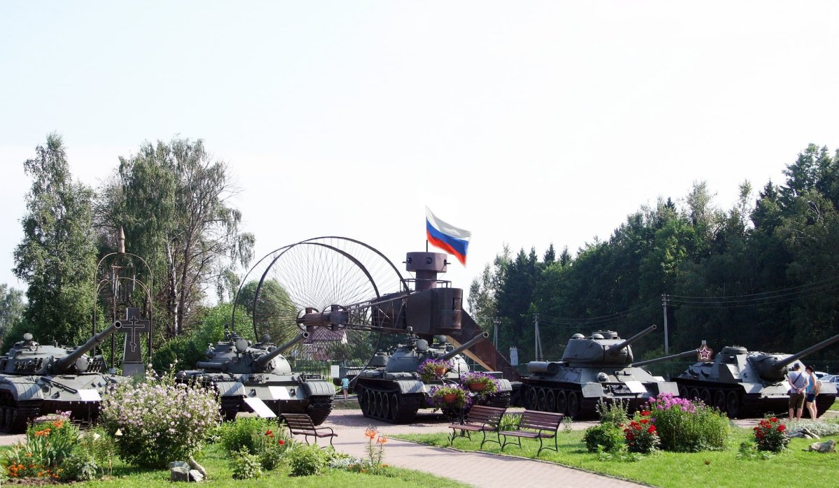 Музей танка т-34 Дмитровское шоссе