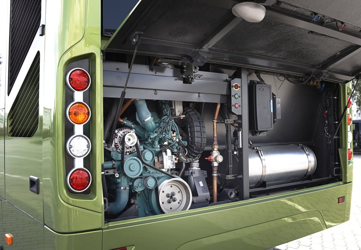 Volvo b12 внутри