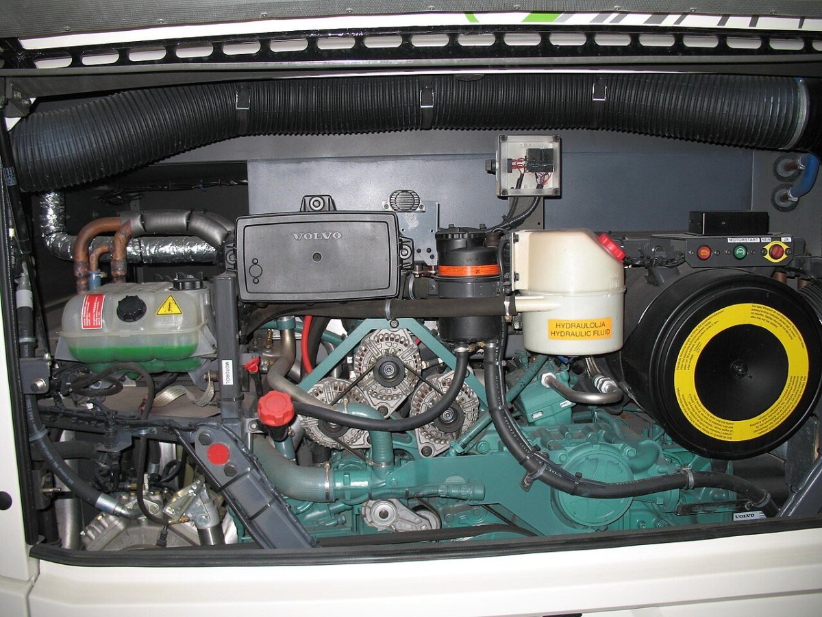 Volvo b10m двигатель