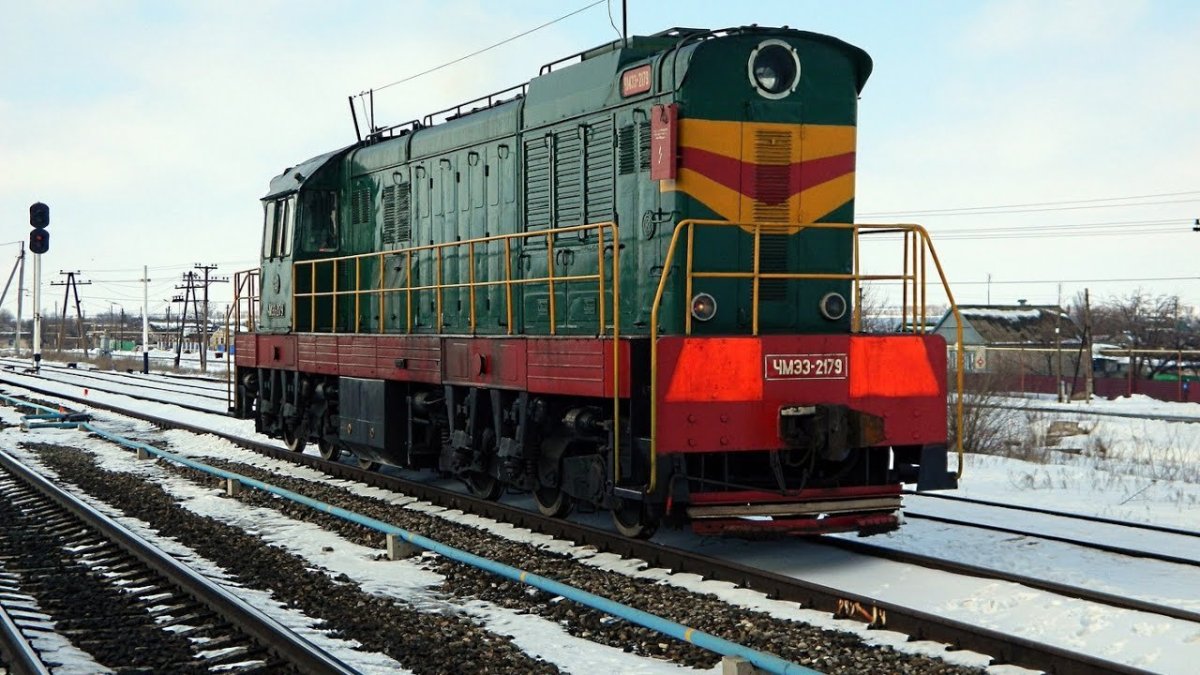 Маневровый Локомотив чмэ3