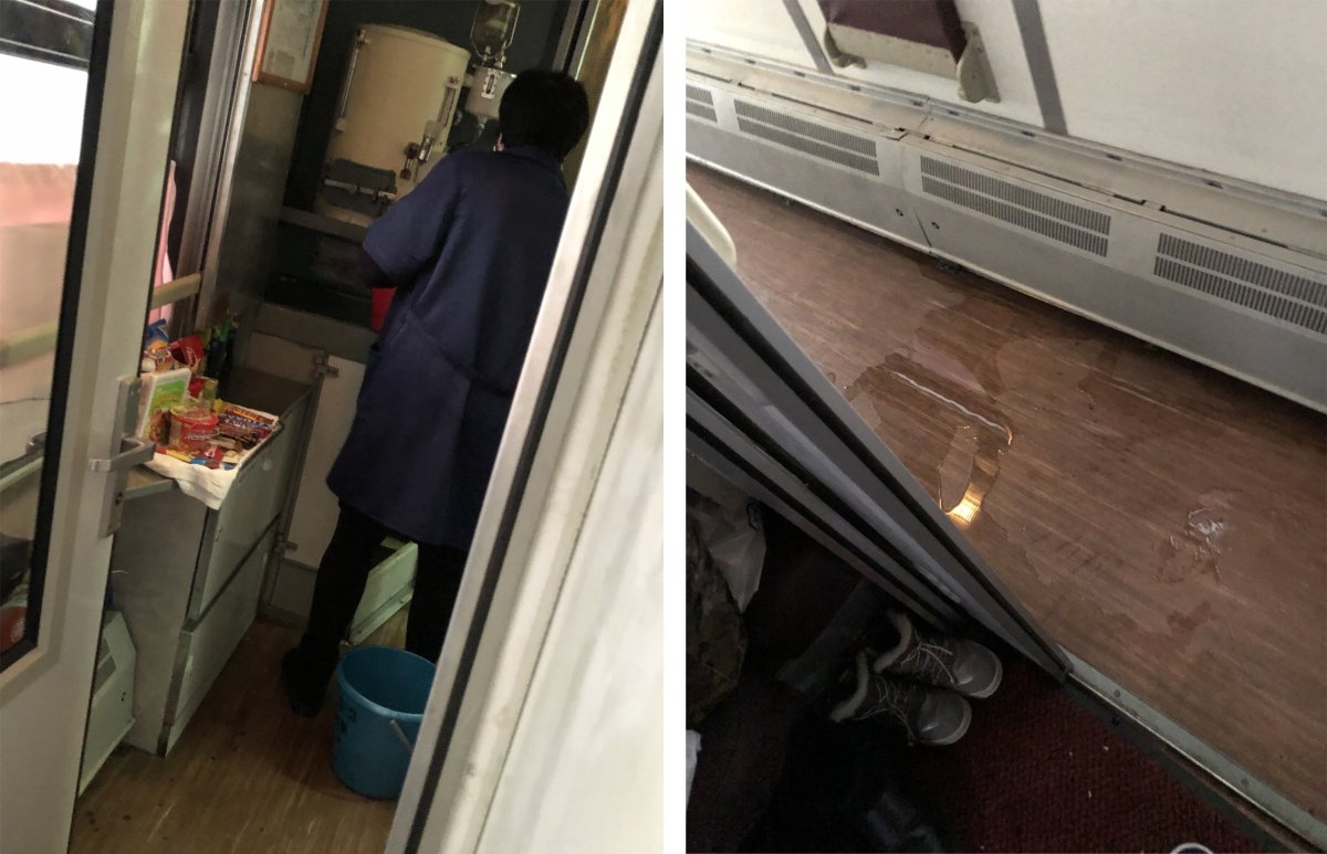 Любовь Томская в поезде