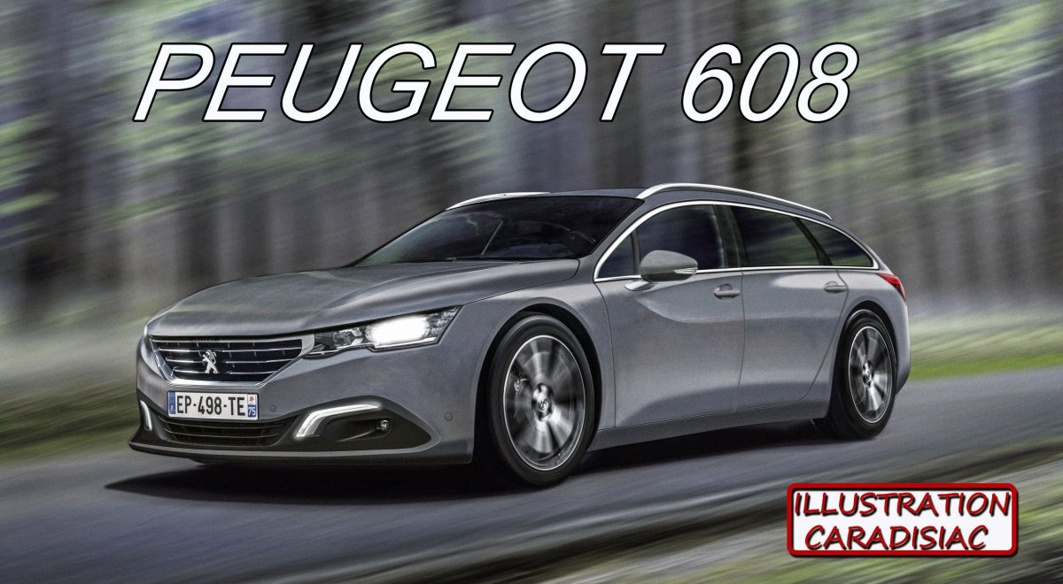 Пежо 608 универсал