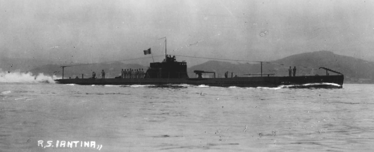 Кормовой огонь на субмарине Италия 1938 год