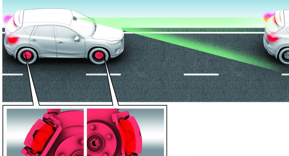 Система экстренного торможения Мазда СХ 5