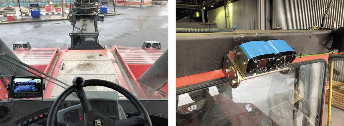 Система предупреждения столкновений для спецтехники