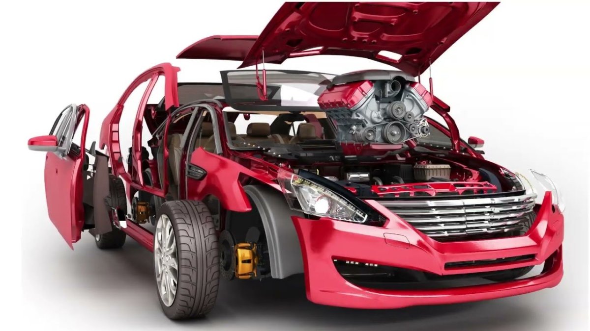 Машина в разборе по запчастям