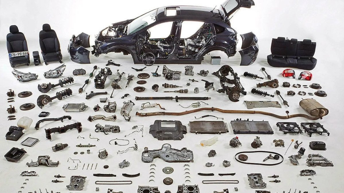 Автомобиль по запчастям