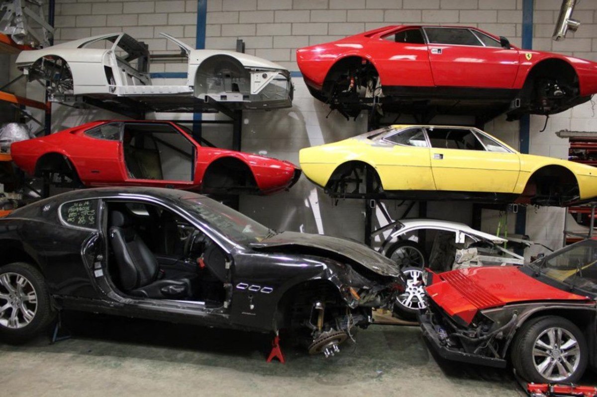 Разобранное авто