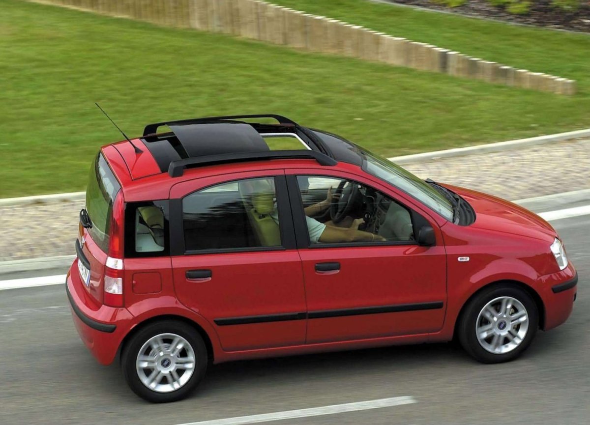 Фиат Панда 2003 интерьер