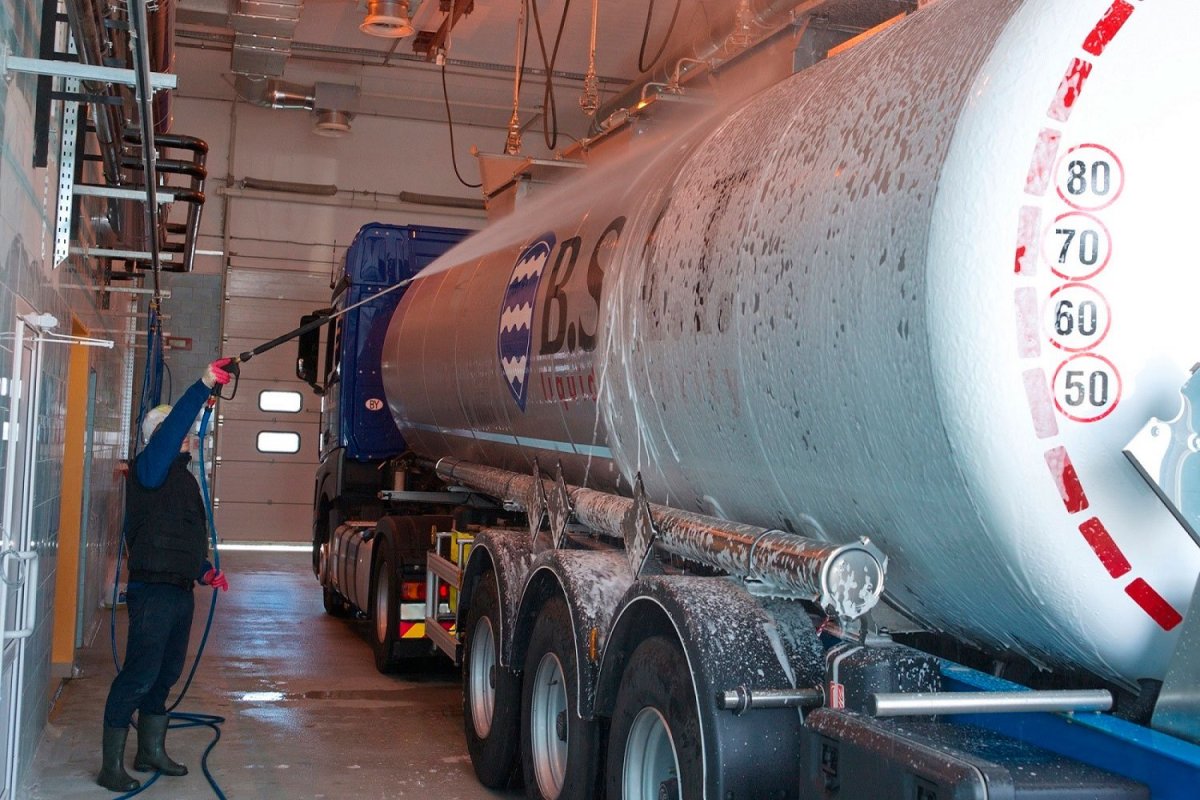 Мойка и пропарка автоцистерн